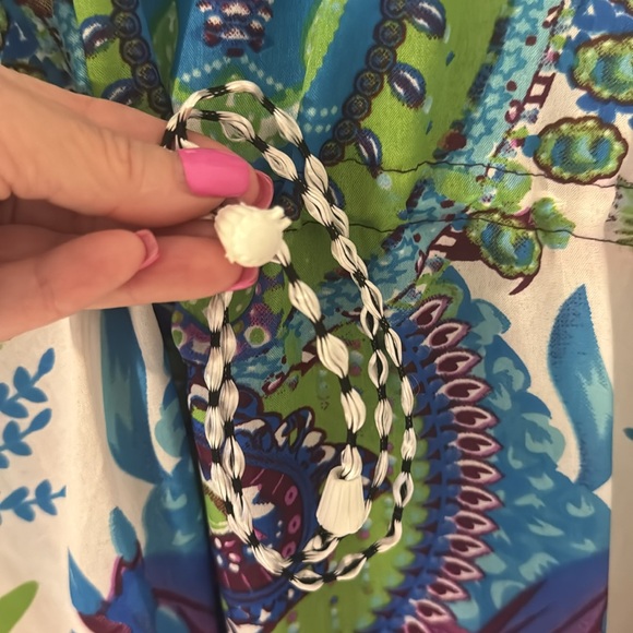 #Kaftan-one size fit most multicolored, beautiful laser, print for vacation - Picture 9 of 17